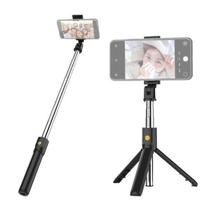 Perche à selfie avec trépied et télécommande Bluetooth