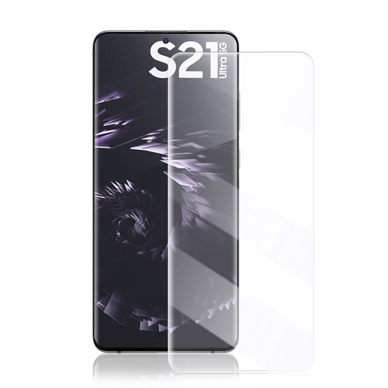 Protection d'écran Screen Pour Samsung S21 Ultra supporte le déverrouillage de l'empreinte digitale