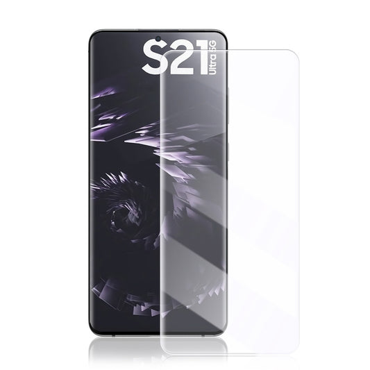 Protection d'écran Screen Pour Samsung S21 Ultra supporte le déverrouillage de l'empreinte digitale