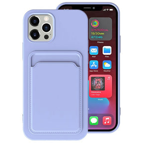 Coque TPU avec fentes pour cartes pour iPhone 11 série