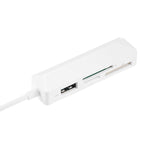 Lecteur de cartes mémoire 4 en 1 avec hub USB – vue 2