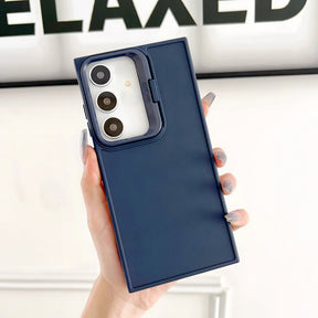 Coque avec support cadre objectif pour Samsung Galaxy A55 5G