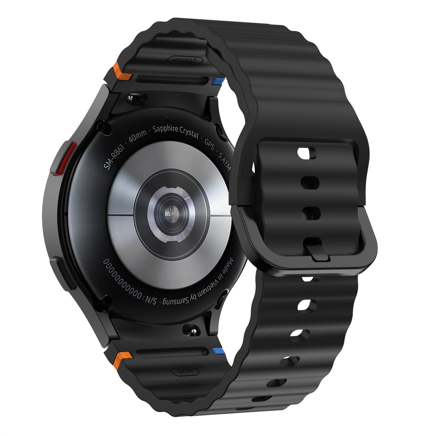 Uhrenarmband für Samsung Galaxy Watch 7 40/44 mm Silikon