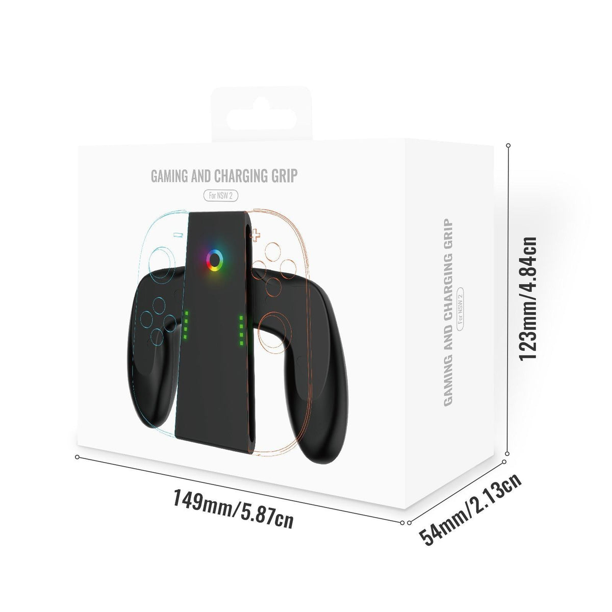 Poignées rechargeables pour Nintendo Switch 2 – vue 2