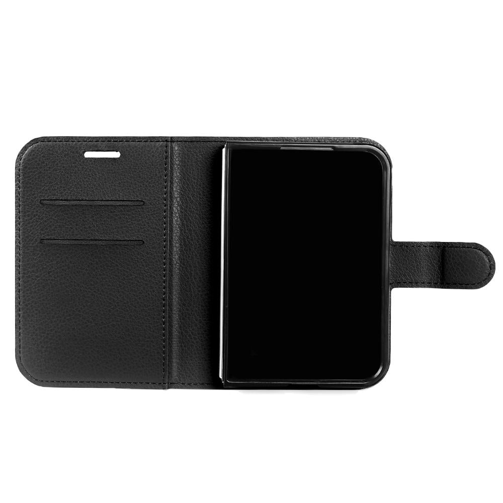 Étui Portefeuille en Cuir PU avec Support pour iPhone Duo