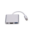 Adaptateur USB-C multiport HDMI 4K, USB 3.0 et USB-C