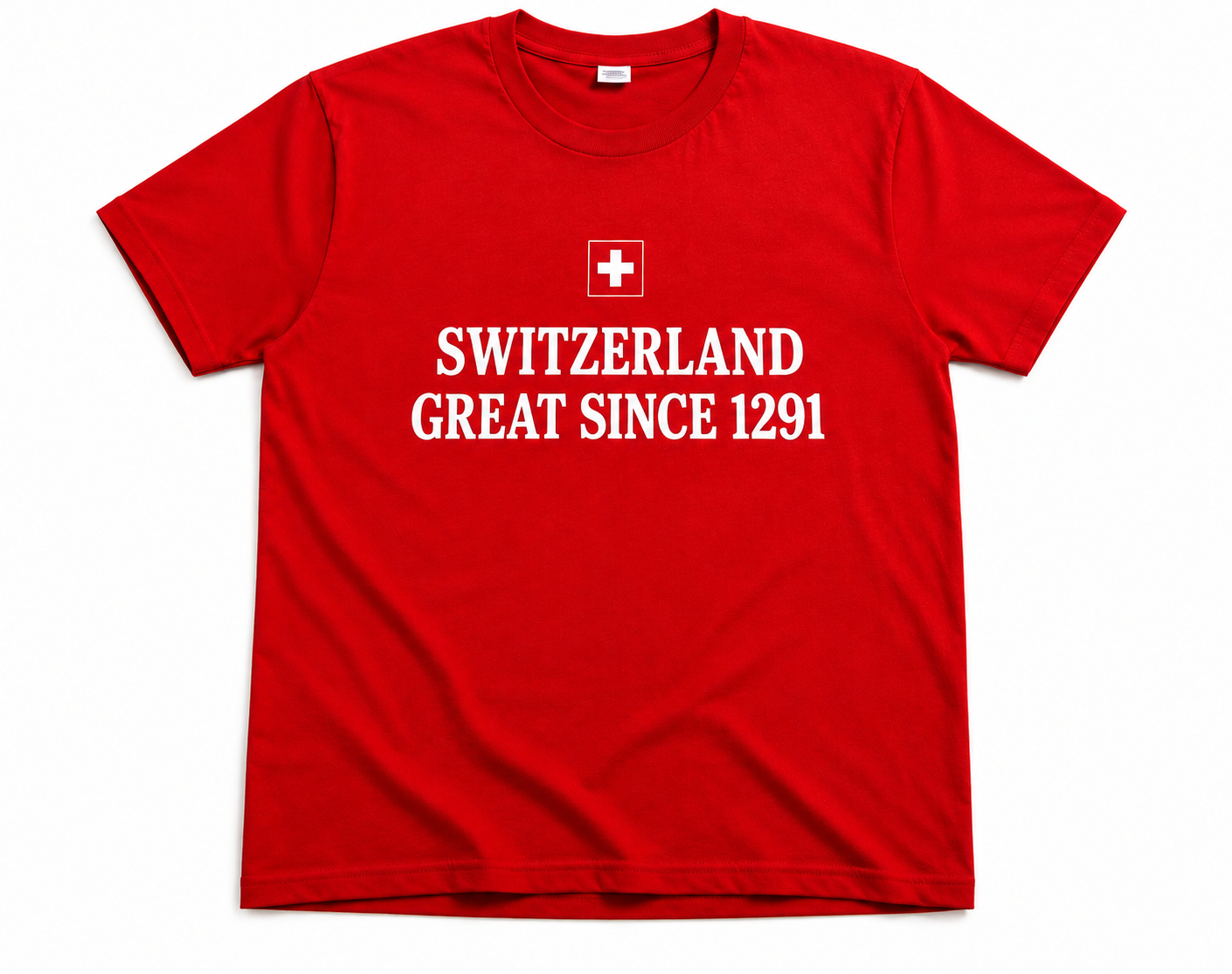 T-shirt Suisse "SWITZERLAND GREAT SINCE 1291"