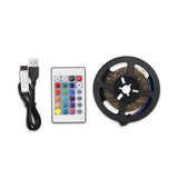 Ruban LED 2 mètres avec télécommande – vue 2