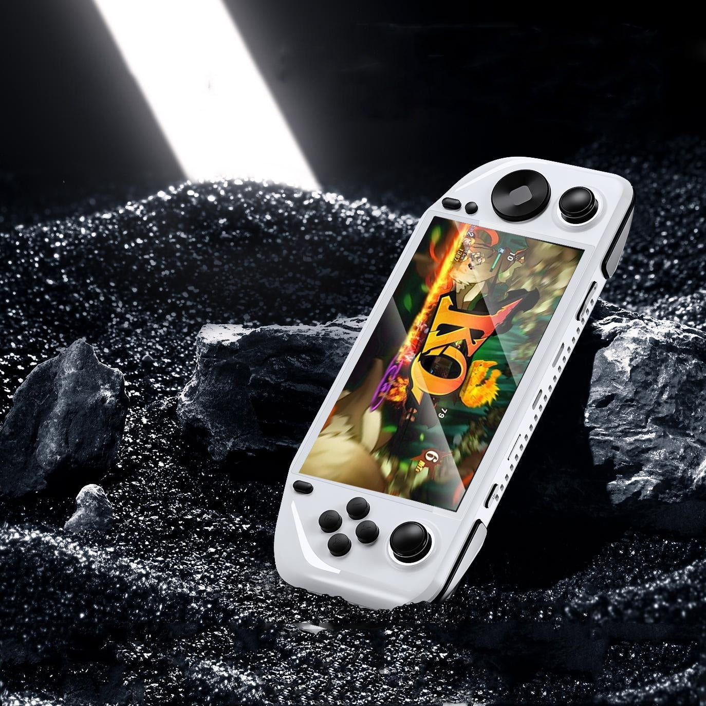 Console de jeu portable E6 avec écran IPS de 5 pouces