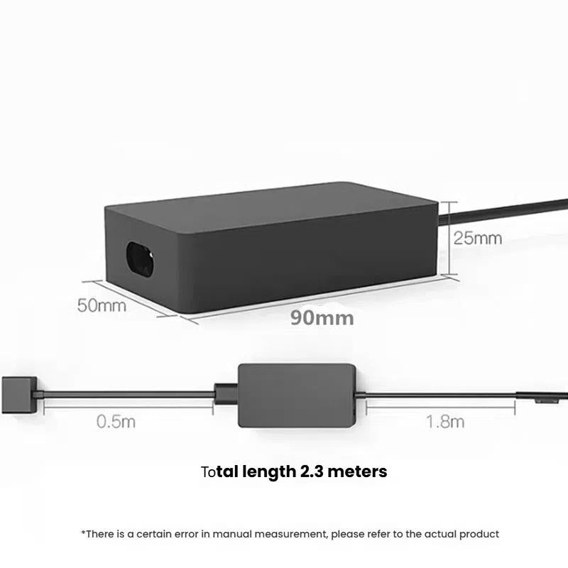 Charger for Microsoft Surface Pro / Laptop / Book / Go