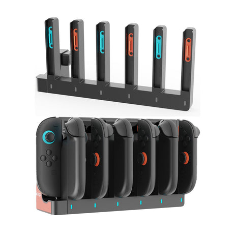 Station de charge 6 en 1 pour Joy-Con Nintendo Switch 2