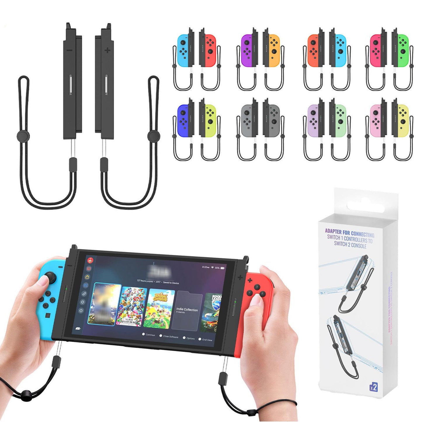 Adaptateur Plug & Play pour Nintendo Switch 1 Joy-Con vers Switch 2