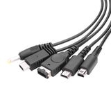 Câble de chargement USB 5 en 1 pour consoles portables Nintendo et Sony – vue 2