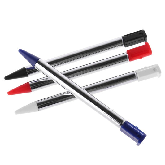 Stylets courts et réglables en métal pour Nintendo 3DS
