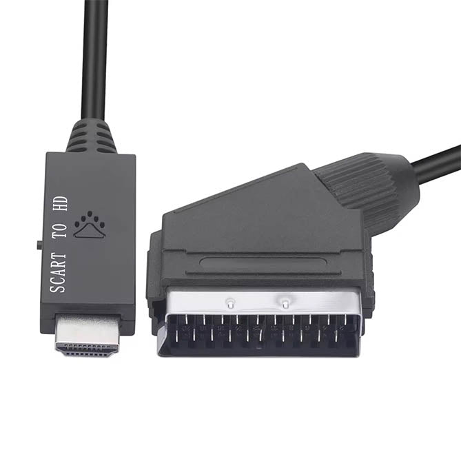 SCART to HDMI converter