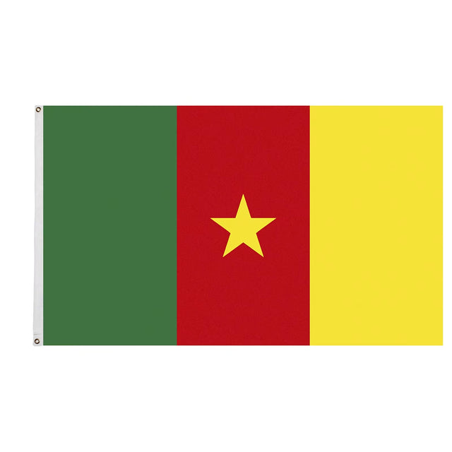 Drapeau du Cameroun 90 x 150 cm