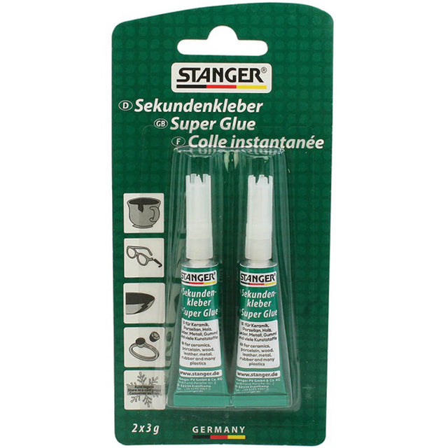 Colle forte STANGER 2 x 3 g