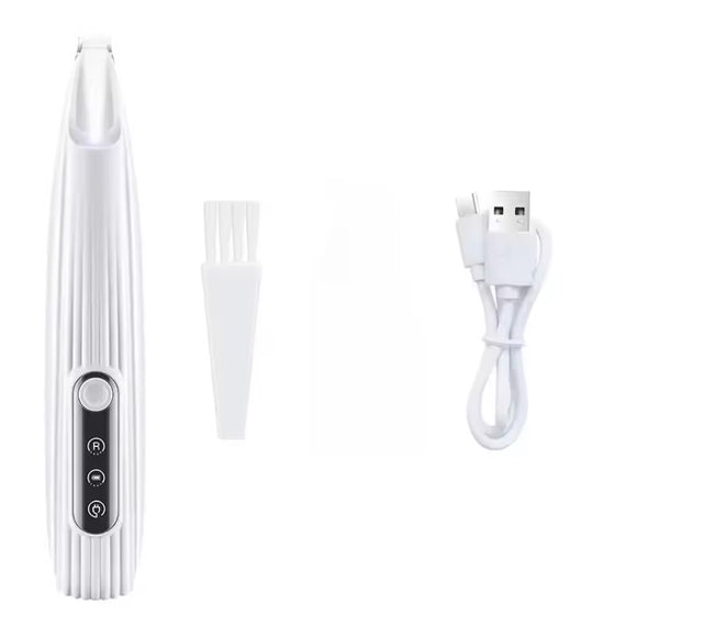 Tondeuse électrique pour pattes de chien et chat avec LED