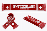 Écharpe Suisse rouge SWITZERLAND GREAT SINCE 1291 – vue 2