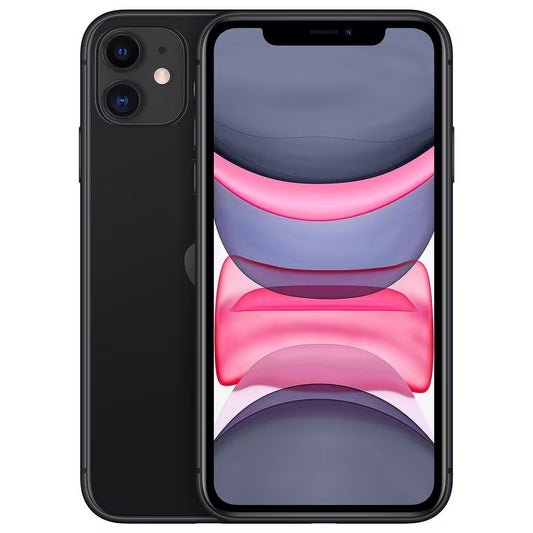 iPhone 11 128 GB Schwarz – Generalüberholt – Akku: 81 %