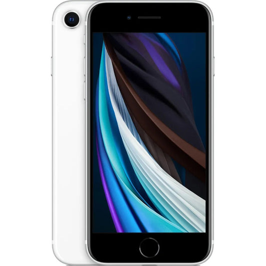 iPhone SE (2. Generation) – 2020, 128 GB – Weiß – Generalüberholt – Akku: 81 %