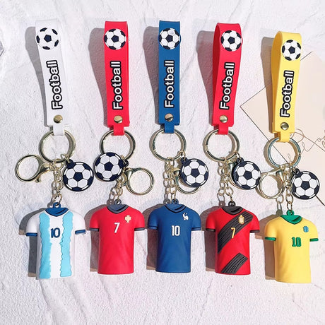 Porte-clés maillot de football