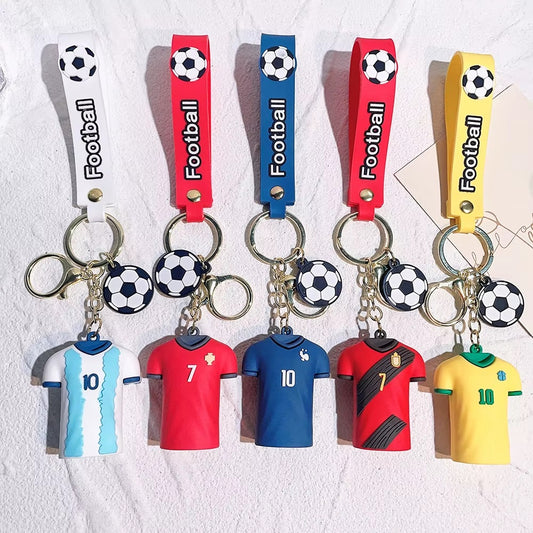 Football Jersey Keychain