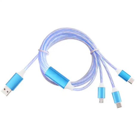 Câble 3 en 1 USB-C, Micro-USB et Lightning – vue 3