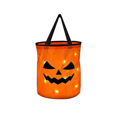Sac à bonbons lumineux LED Halloween