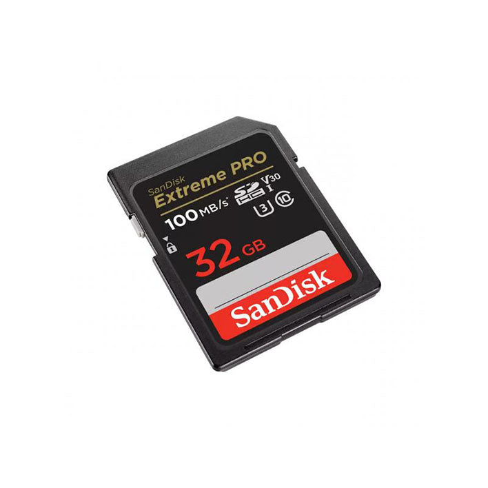 Carte mémoire SanDisk SDHC Extreme Pro 32 Go – UHS-I U3 V30 95 Mo/s
