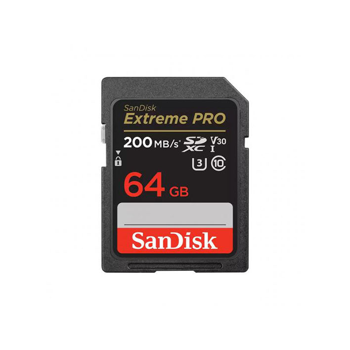 Carte mémoire SanDisk SDXC Extreme Pro 64 Go – UHS-I U3 V30 95 Mo/s